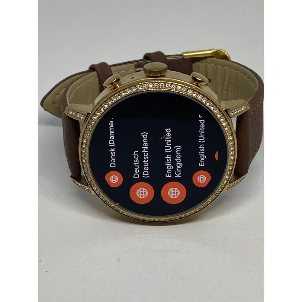 Fossil Gen 4 Authentic Digital Dial Smart Watch Custom Band FTW6015 AB531